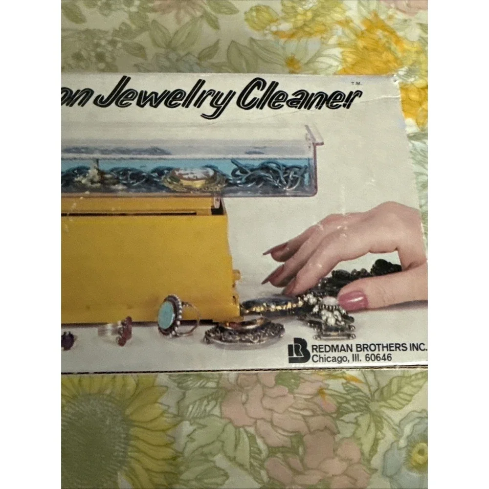 Vintage SONIC Action Jewelry Cleaner - 2 Capsules Of Cleaner Appears Unused